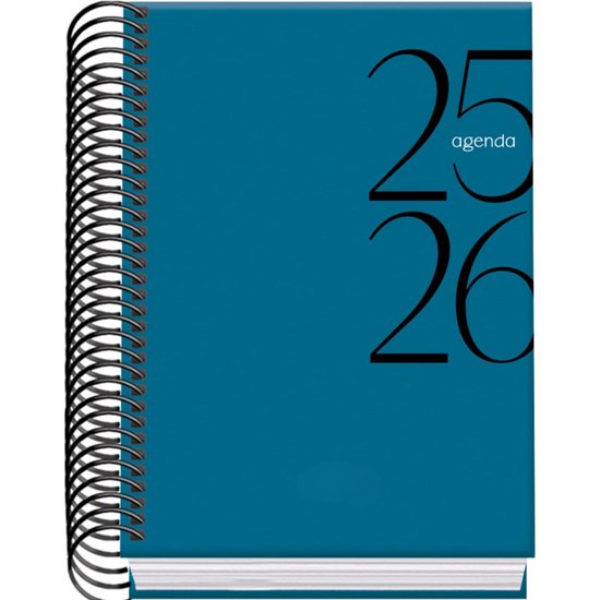 Agenda Professeur 2025-2026 - Juillet 2025 à Juin 2026 - 21,6 X 27,9 Cm - Avec Onglets, Poche, Pages De Suivi élèves