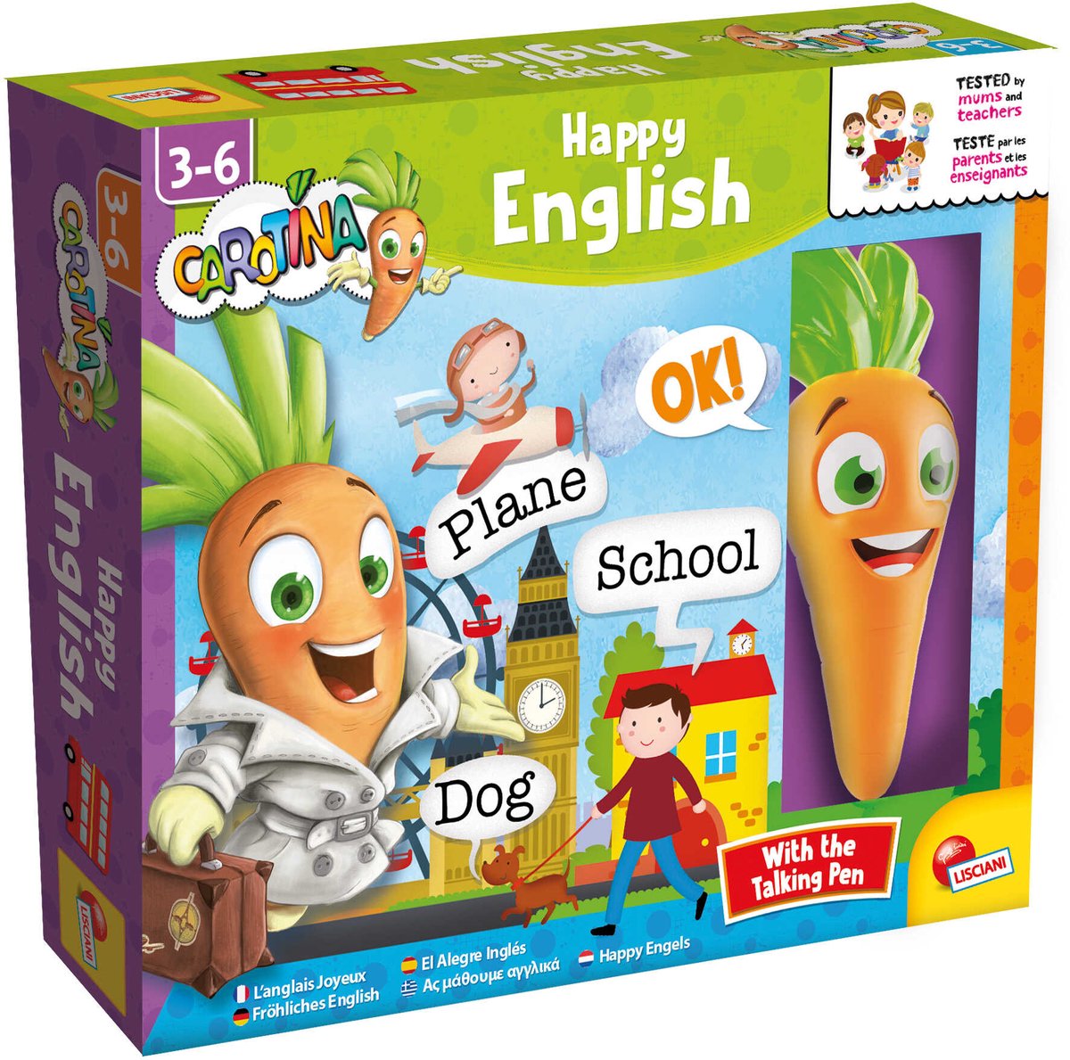 Lisciani - carotina - happy english