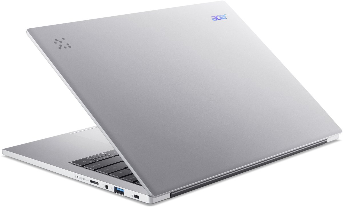 "Acer Aspire 14 AI A14-61M-R6S2 AMD Ryzen AI 7 PRO 350 Laptop 35,6 cm (14"") WUXGA 32 GB LPDDR5x-SDRAM 1 TB SSD Wi-Fi 6E (802.11ax) Windows 11 Home Duits Zilver" thumbnail 2