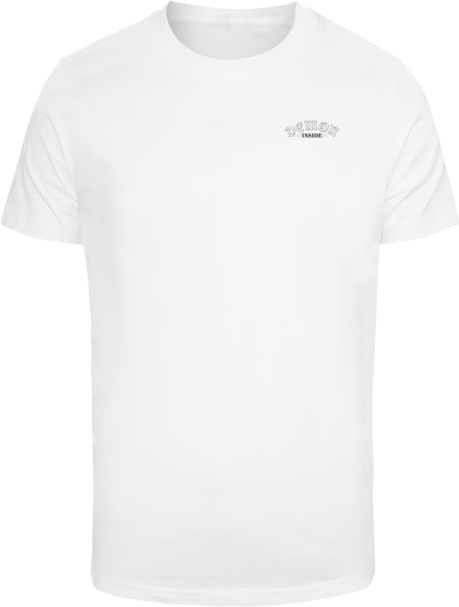 Mister Tee Skull Butterfly Heren Tshirt S Wit