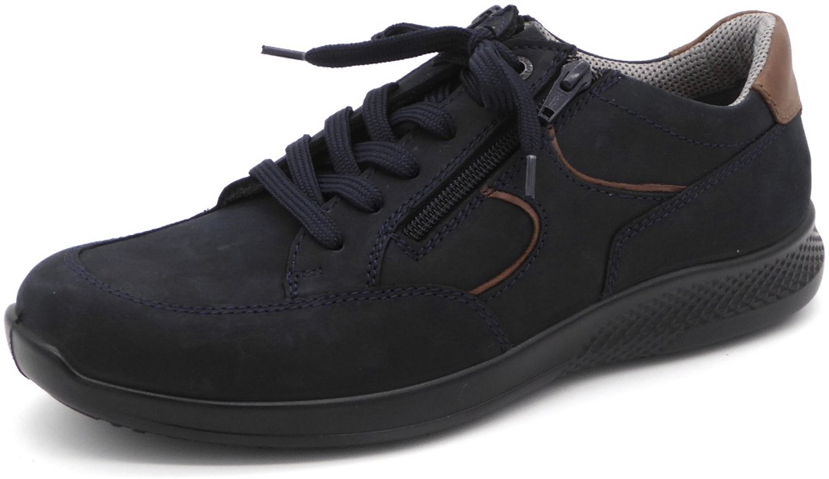 Jomos Heren Sneaker - 322424-134-8144 Donkerblauw - Wijdte K - Maat 43