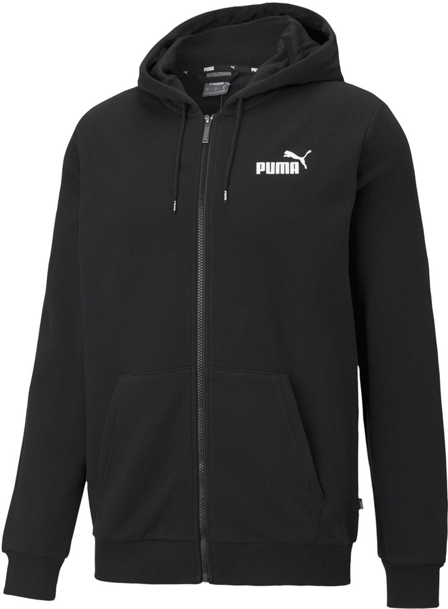 Puma ESS Small Logo FZ Hoodie TR 586704 Puma -M Zwart