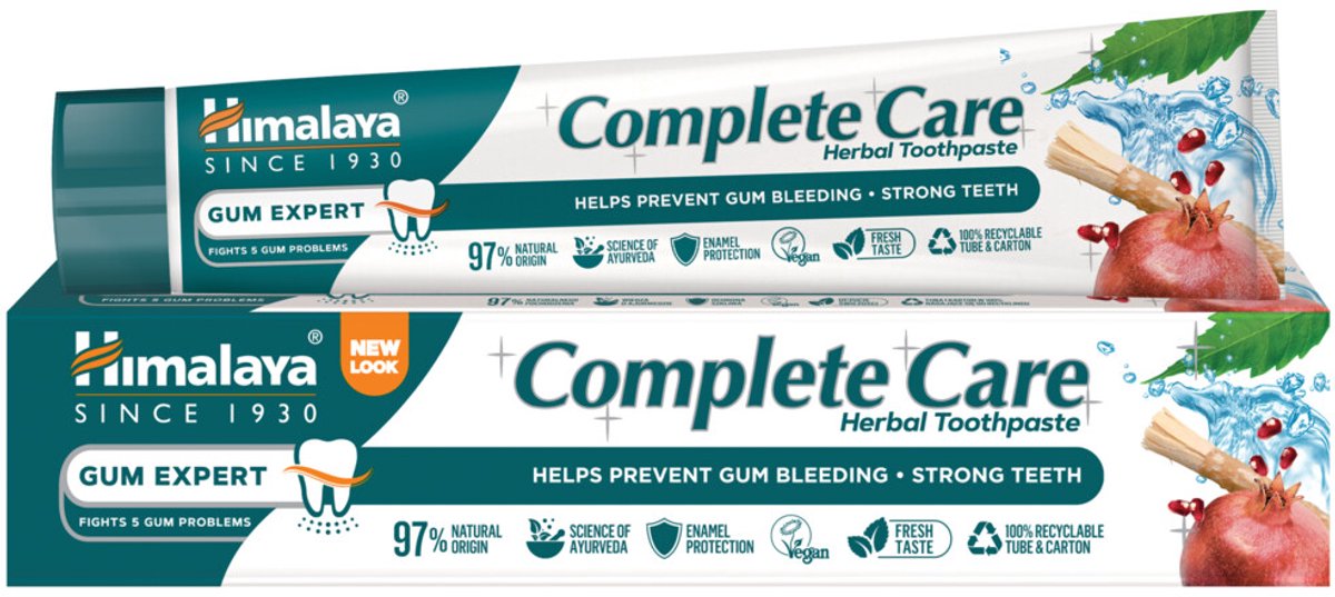 6x Himalaya Herbals Kruidentandpasta Complete Care 75 ml