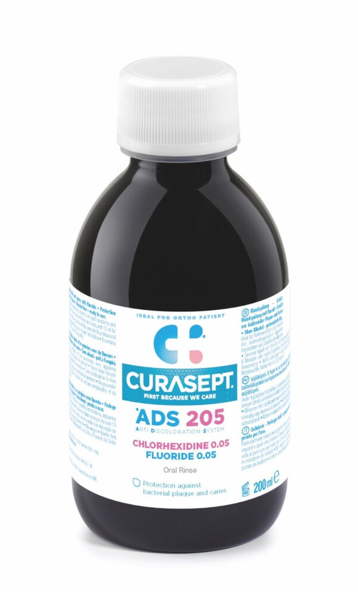 Curasept Mondspoeling 0,05% CHX - 3 x 200 ml - Voordeelverpakking