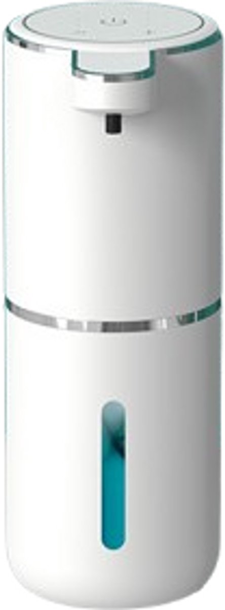 Automatische Zeepdispenser 380ml – Handenvrij, USB-C Oplaadbaar, 4 Instelbare Niveaus, IPX5 Waterdicht, Wandmontage