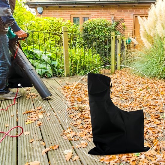 1 artikel - Bladblazer vacuümzak - Geschikt voor bladblazeropslag - Luchtdicht - Eenvoudig - 44*60cm opbergtas met rits - Zwart van Grutty — afbeelding 4