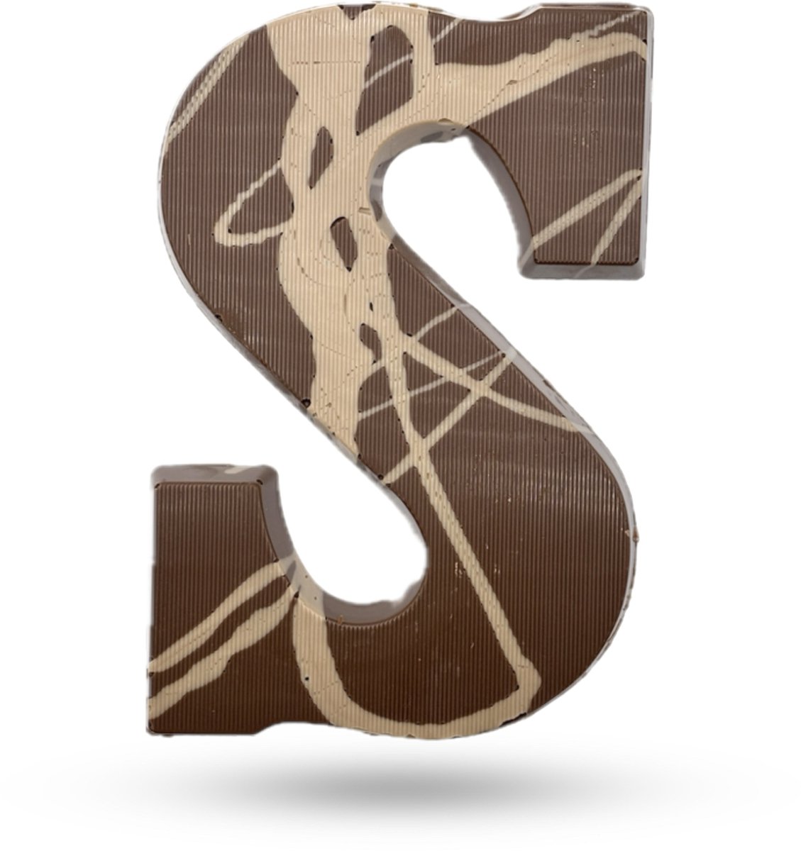 Speculoos Chocolade letter S - Melk Sinterklaas - 190 gram