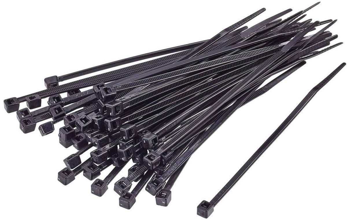 TRU COMPONENTS TC-BT-500-4.8-UVB Kabelbinder 500 mm 4.8 mm Zwart UV-bestendig 100 stuk(s)