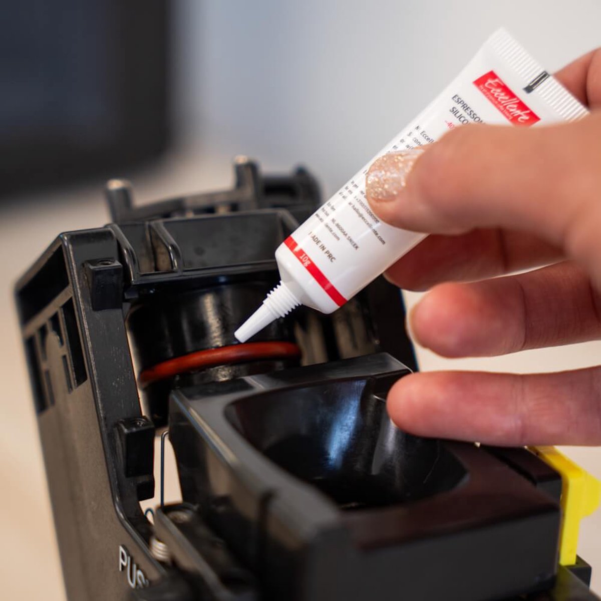 Eccellente Siliconenvet – 10 g tube – geschikt voor Philips koffiemachines met uitneembare zetgroep