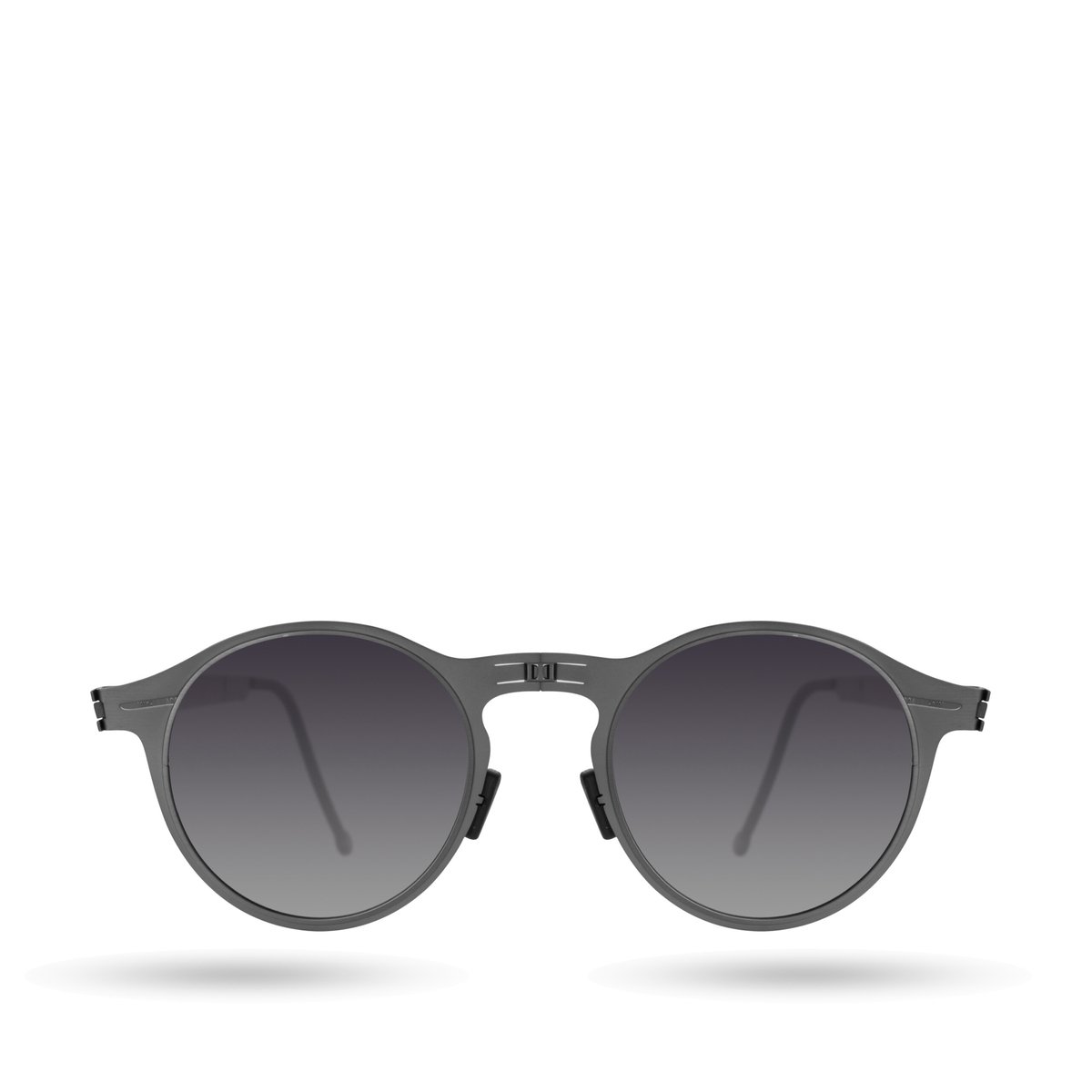 ROAV BALTO - Opvouwbare zonnebril – Polariserend UV400 - Gunmetal - Grey Gradient glazen