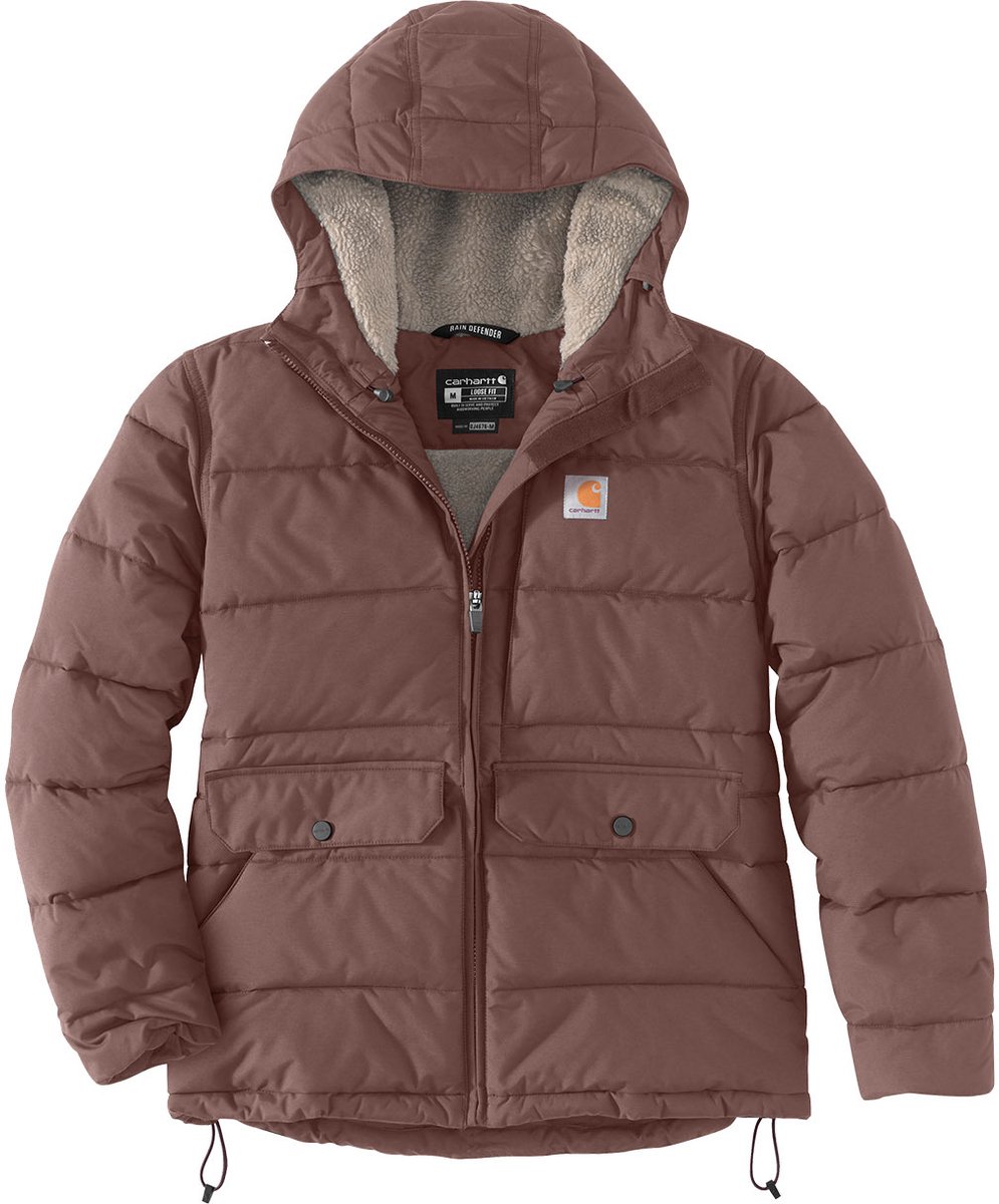 Carhartt Damesjas Relaxed Midweight Utility Jacket Nutmeg