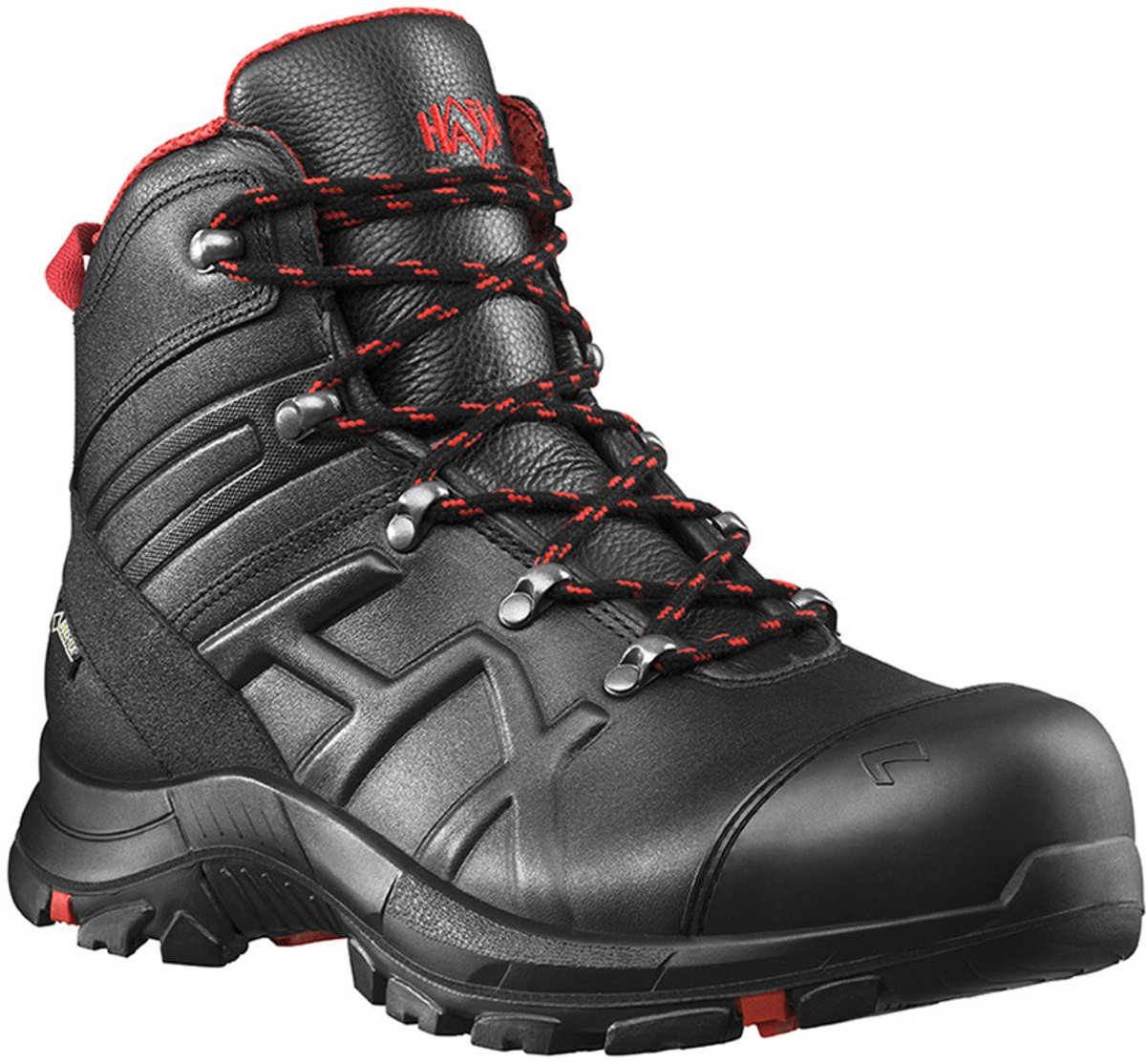 HAIX Veiligheidsschoenen Black Eagle Safety 54 midden zwart/rood