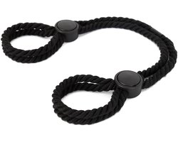 Smart Moves - Touw Handboeien - Japanse Bondage Handboeien - Shibari - Zwart