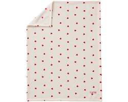 Vertbaudet Bedrukte fleece deken.