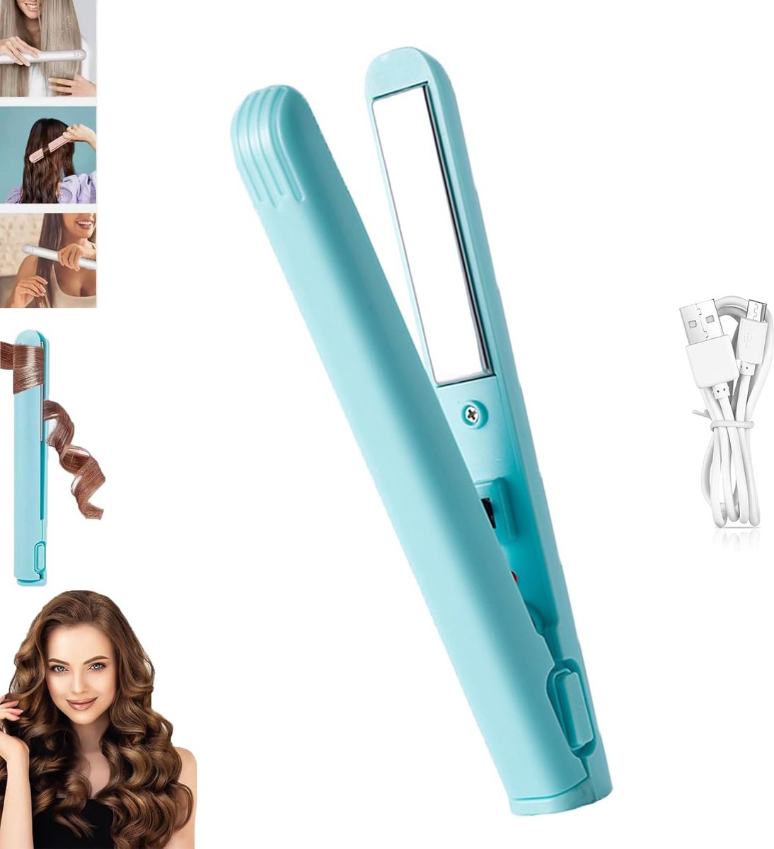 Mini 2-in-1 Krultang & Stijltang