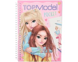 Depesche kleurboek TOPModel pocket met stickers - creatief speelgoed.