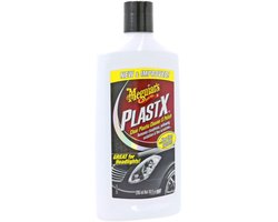 Meguiar's Plastx Cleaner & Polish - Verwijdert krassen en vuil - Voor helder plastic - 296 ml