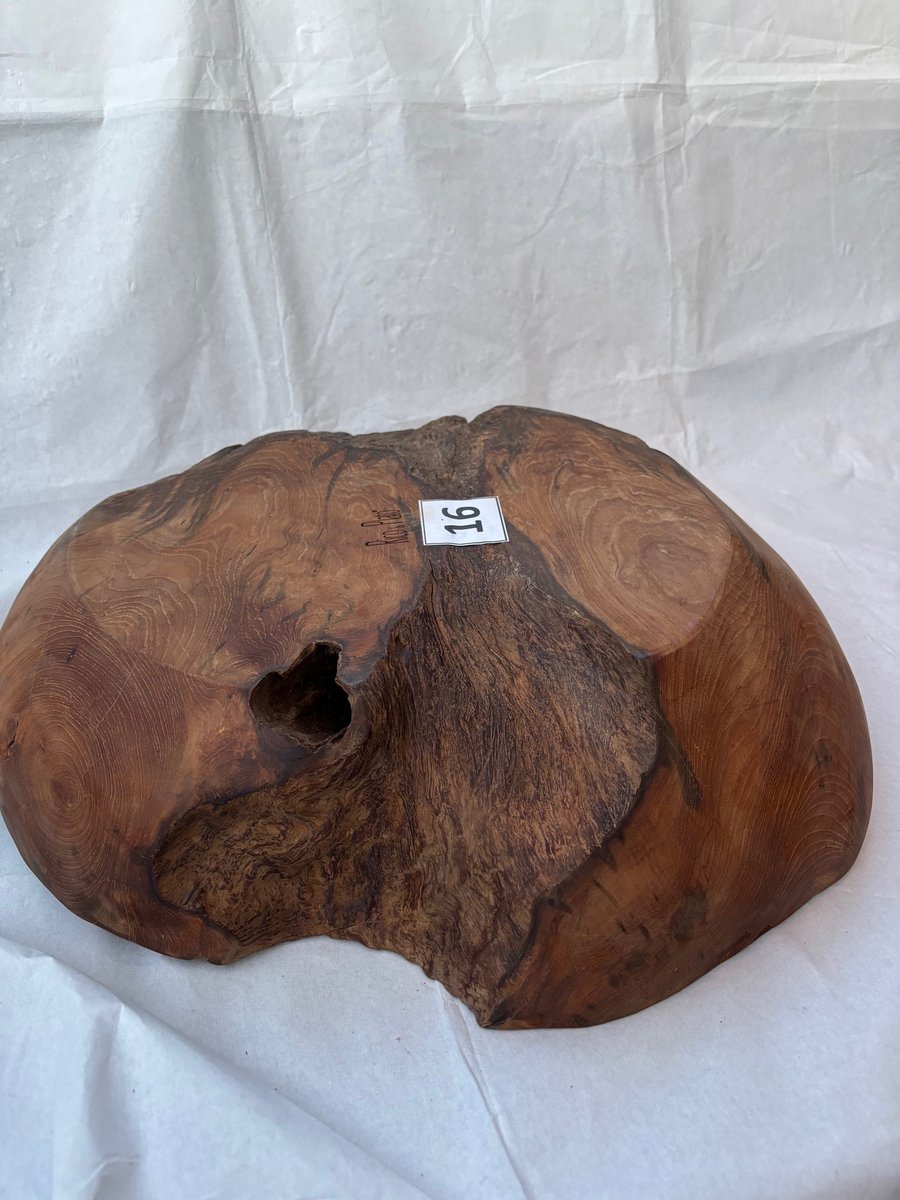 Teak Schaal Lindsey diameter 50cm Naturel