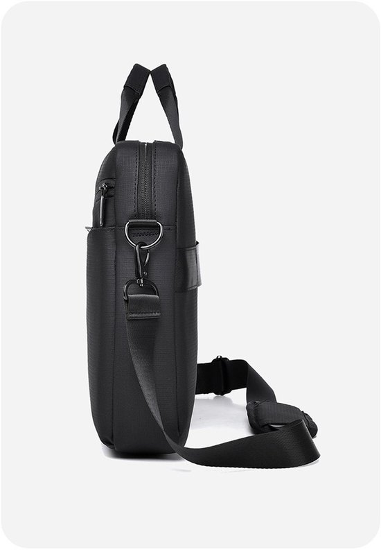 Sacoche pour ordinateur portable SoNis - Sac bandoulière pour ordinateur portable - 15 pouces - noir - hydrofuge - Housse pour ordinateur portable