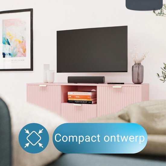 SNJY® Soundbar - TV Speaker - Home Cinema - 230 V - Zwart van SNJY — afbeelding 5