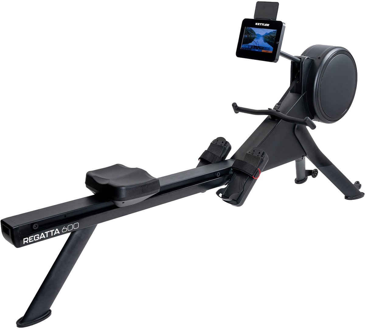 Kettler Regatta 600 Roeitrainer – Hybride Weerstand - Touchscreen