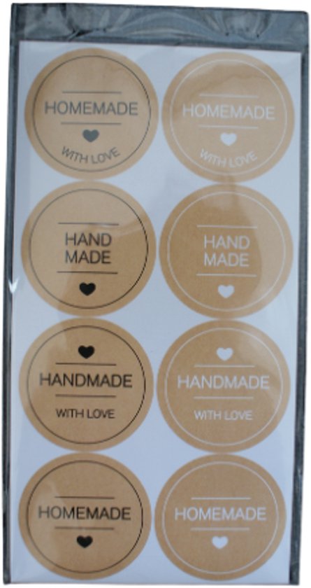 AiQInu Zelfklevende etiketten, 500 stuks, 5 cm, ronde stickers om te beschrijven, hoogwaardige beschrijfbare zelfklevende etiketten met 4 patronen, etiketten jam voor glazen, geschenkzakjes, flessen AiQInu Zelfklevende etiketten, 500 stuks, 5 cm, ronde stickers om te beschrijven, hoogwaardige beschrijfbare zelfklevende etiketten met 4 patronen, etiketten jam voor glazen, geschenkzakjes, flessen
