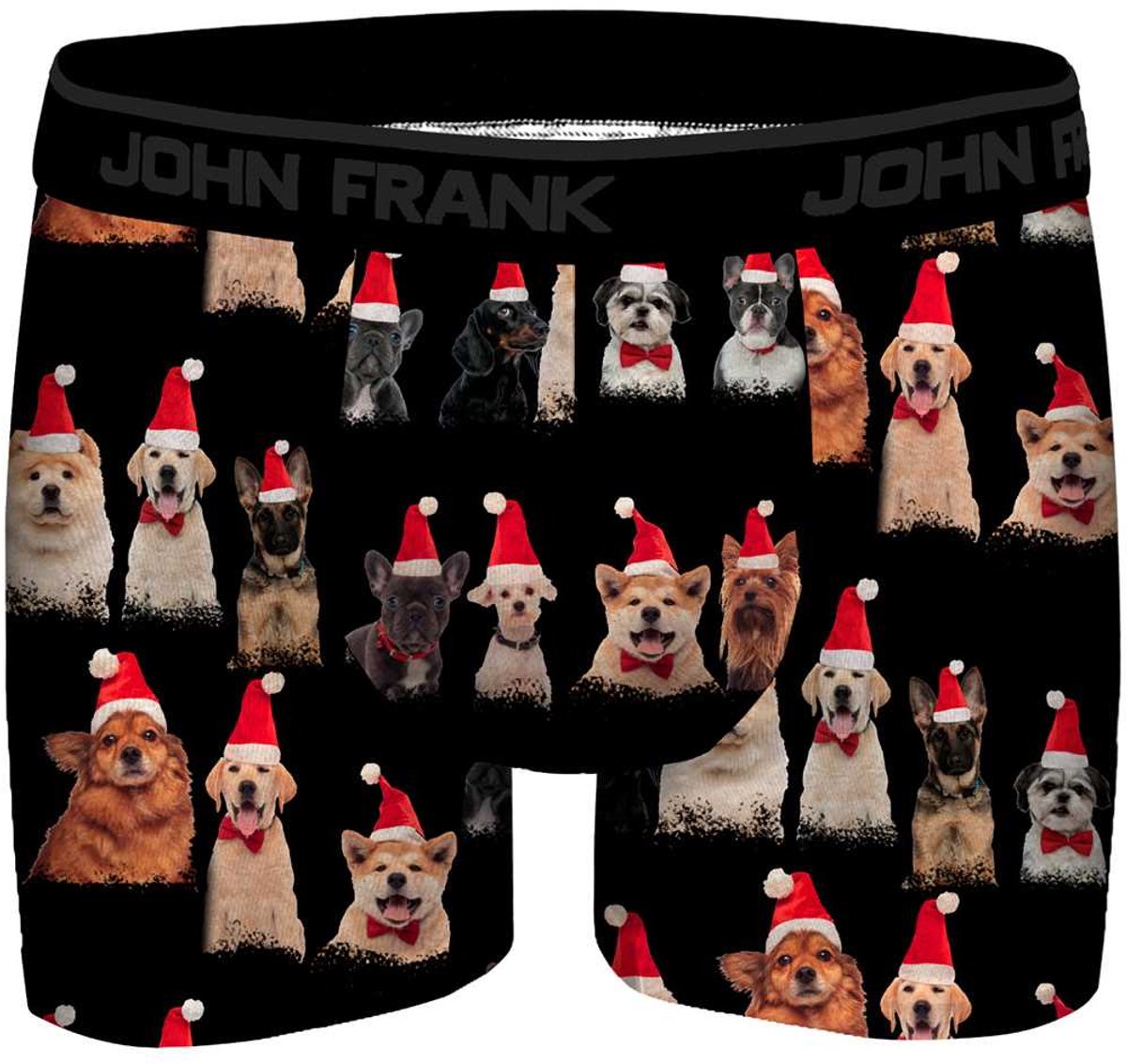 John Frank Boxershorts-Christmas Edition-Sinterklaas-Onderbroek Heren-Cadeau Heren-Super Dogs-XL