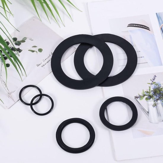 6 stuks O-rubberen mondstukken - O-ring reserveonderdeel geschikt voor Bestway Intex afdichting - zwembad O-ring afdichtringen geschikt voor Intex afdichtingsring zwembadpomp, afdichting zandfilterinstallatie zwembad — afbeelding 4