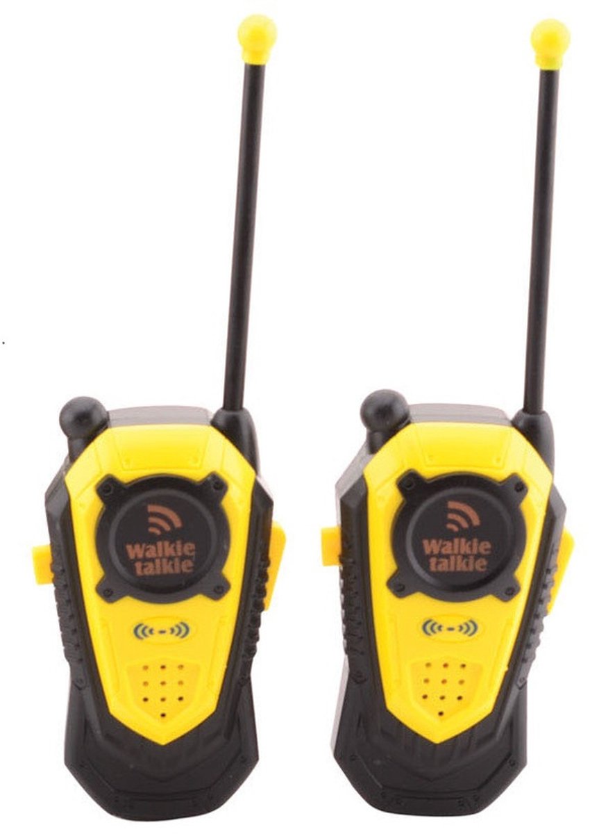 Science Explorer walkie talkie bereik +/- 80 mtr.
