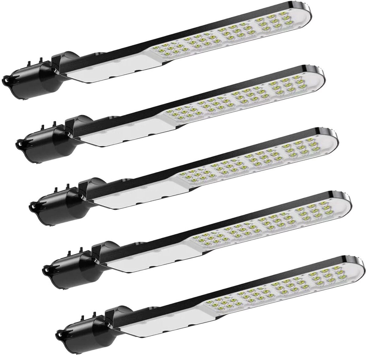 Modee Straatlamp 100W - 10.000lm - Straatverlichting - Buitenlamp - Neutraal Wit - 5 Stuks