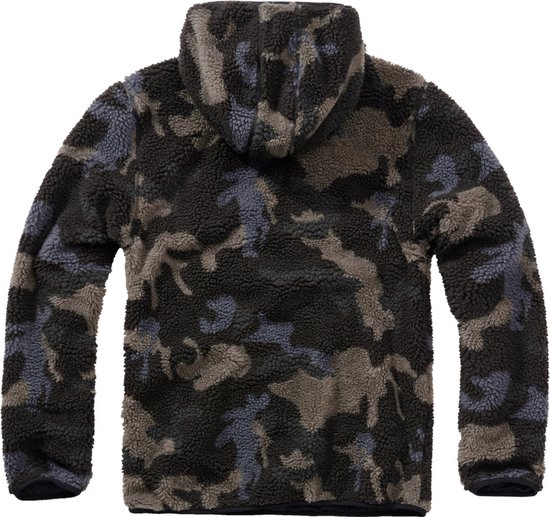 BRANDIT Teddy Worker Veste Homme / Dark Camo - M