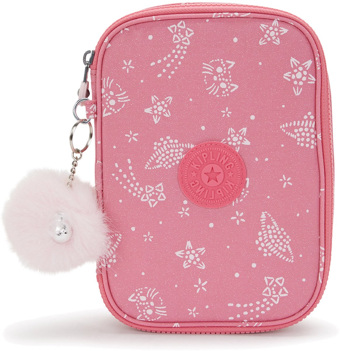 Kipling 100 Pens Etui Roze Man