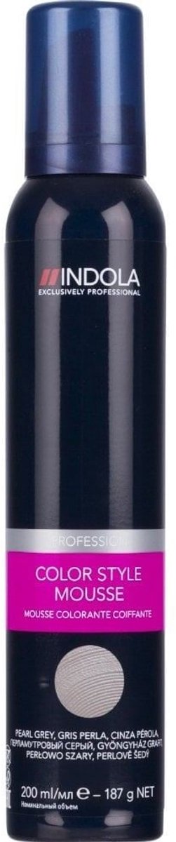 Indola - Indola Color Style Mousse Pearl Grey 200ml