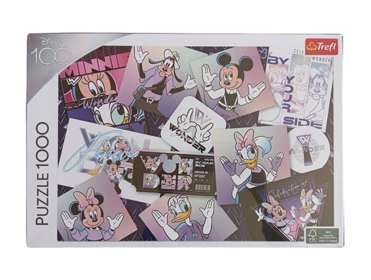 Trefl Disney Mickey & Minnie puzzel 1000 stukjes