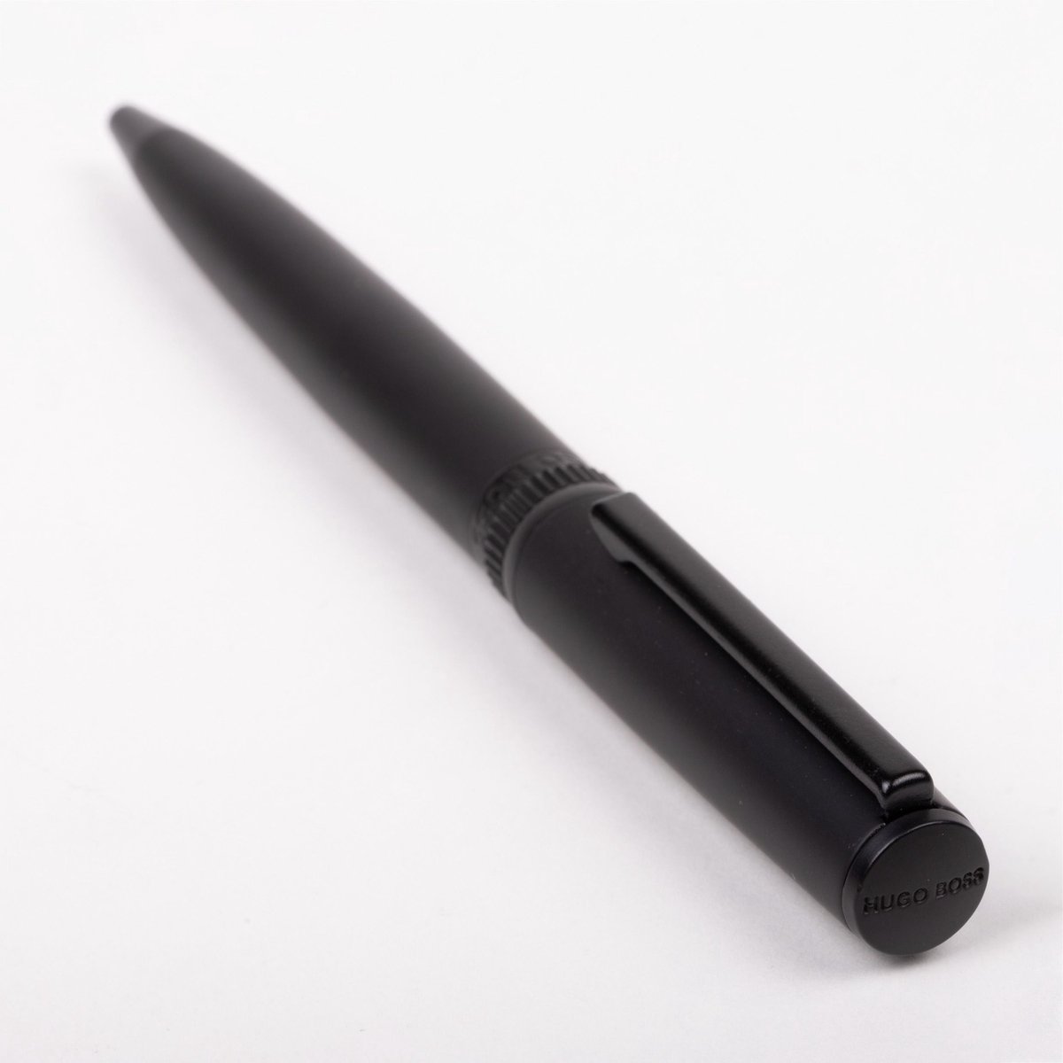 Hugo Boss - HSC9744A - Balpen - zwart - Gear Matrix
