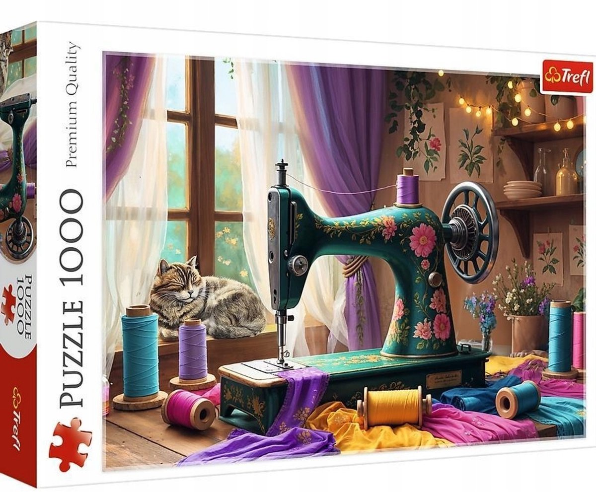 Trefl Puzzel 1000 Stukjes - Mijn Naaiatelier