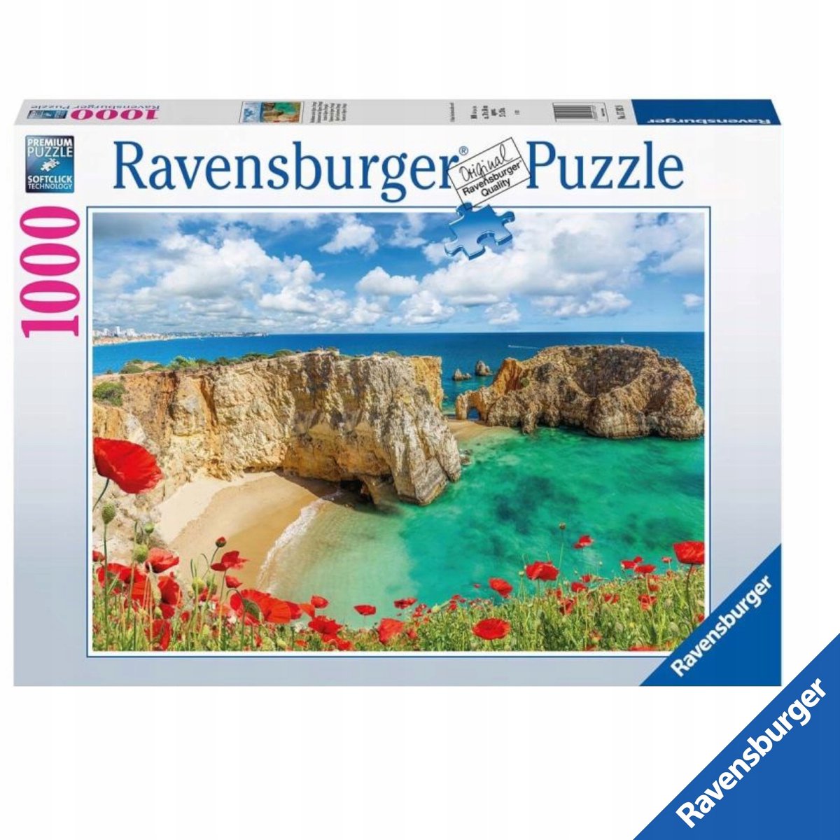 Ravensburger Premium Puzzel 1000 Stukken: Algarve Kliffen