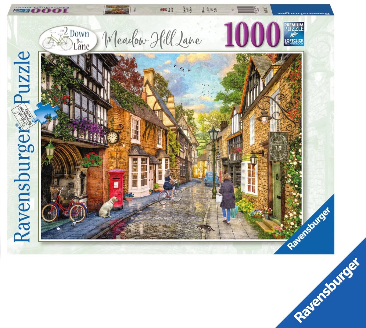 Ravensburger Puzzel 1000 Stukjes Meadow Hill Lane