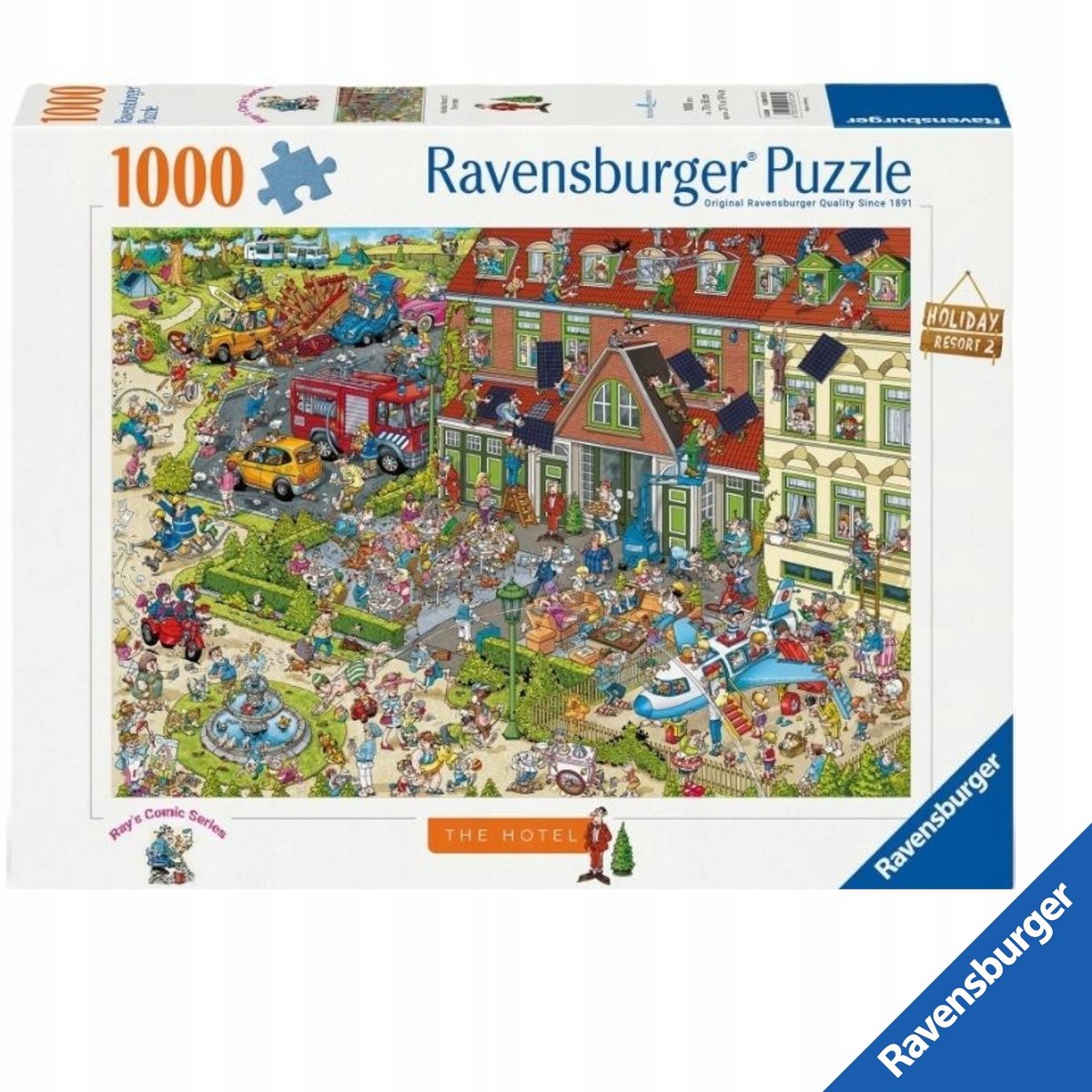 Ravensburger Puzzel 1000 Stukken: Ray's Comic Series Hotel