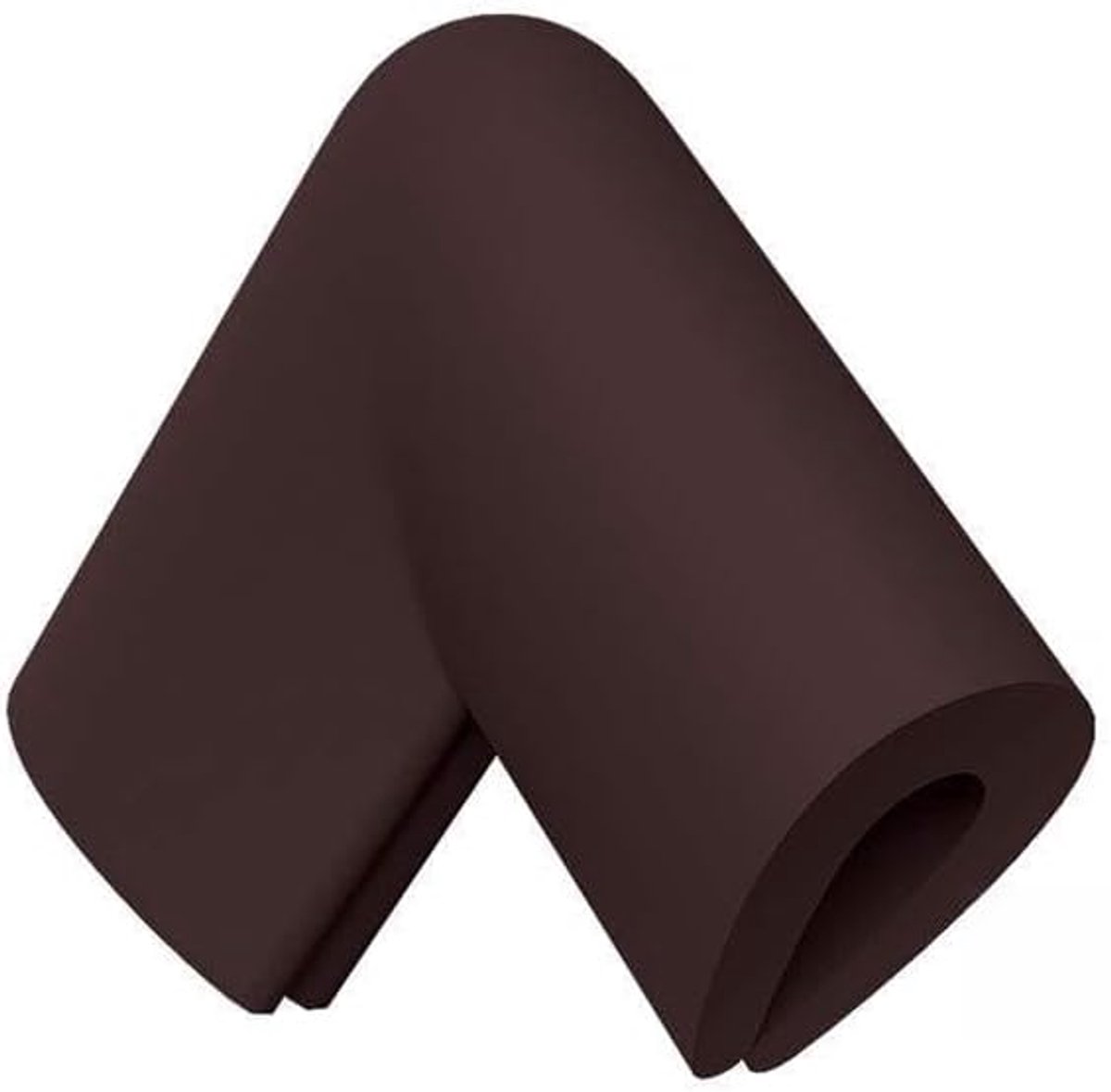 Image of 10-delige antibotsingshoekbeschermer U-vormige glazen meubelhoekbeschermer platte meubelhoekbeschermer glazen tafelhoekbeschermer geschikt voor baby's en kinderen, 6*6*3,5cm, dikte 1,2cm,Bruin