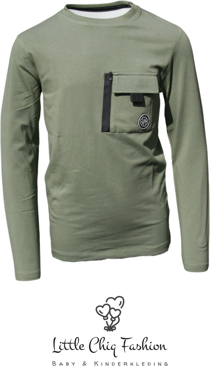 LewyLou NO4 Longsleeve groen