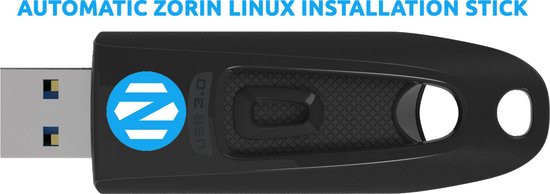 Zorin OS Anonymity versie (anti-chatcontrol-sleepnetwet) Automatische installatie stick voor het wissen en vervangen van windows 10/11