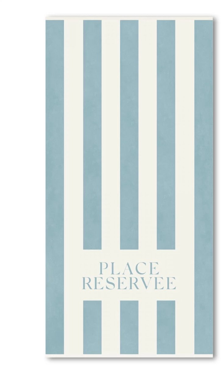 Place Réservée Classic beach towel 100x200cm atlantic