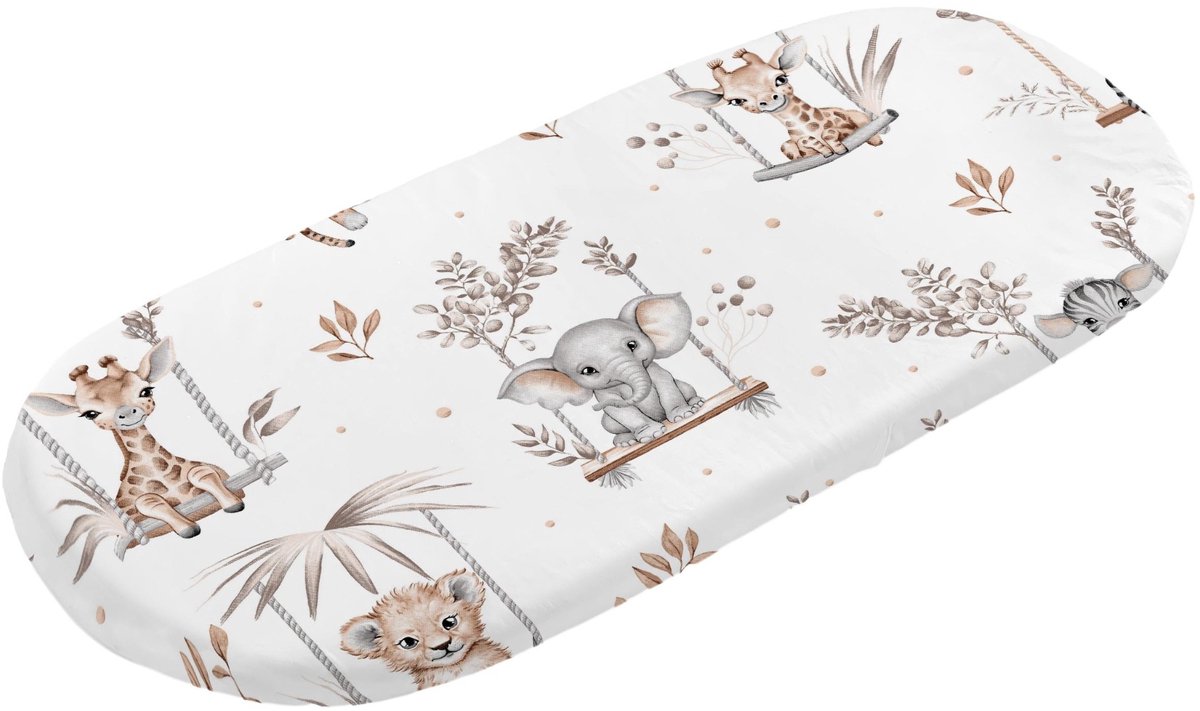 Albero Mio Africa World 35 x 80 cm Kinderwagenmatras Hoeslaken
