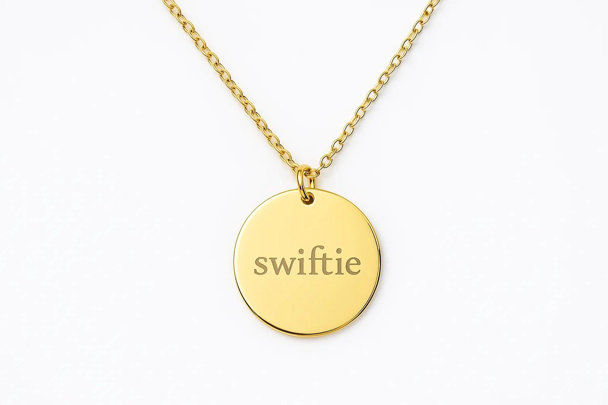 Holland Rose Taylor Swift ketting - Goudkleurige necklace van roestvrij staal