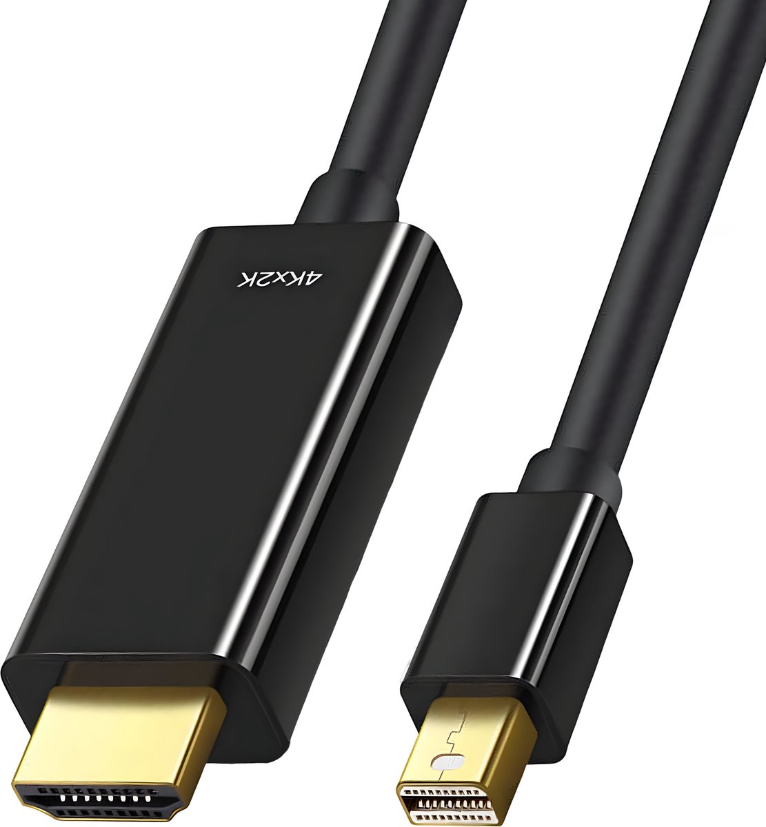 Qost - Mini Displayport naar HDMI kabel - 1,8 meter - Zwart - 4K Ultra HD