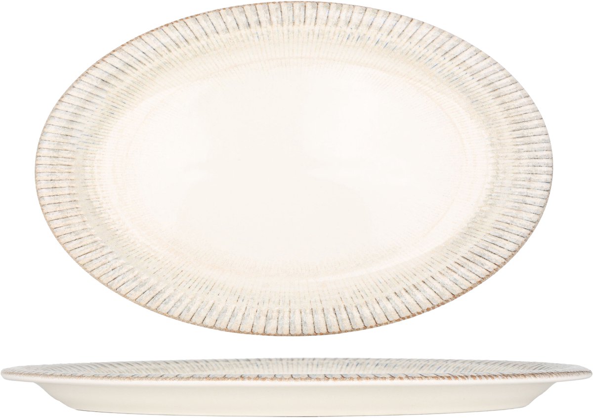 Bonna Serveerschaal - Galata - Porselein - 32 cm - set van 2