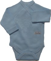 Prematuur Romper blauw lange mouw maat 44