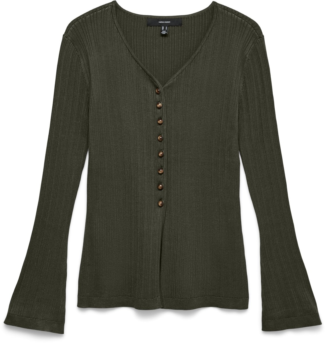 VERO MODA - VMWILLOW LS V-NECK LONG CARDIGAN BOO - Dames - Cardigans