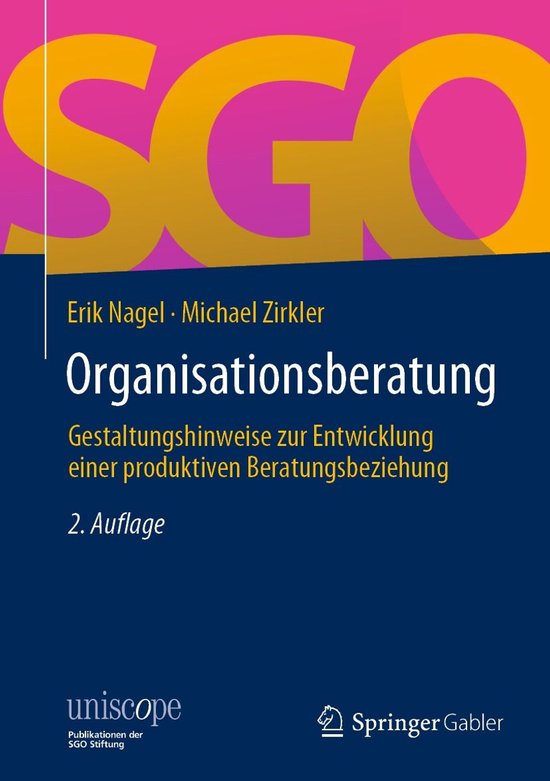uniscope. Publikationen der SGO Stiftung - Organisationsbera ... - cover